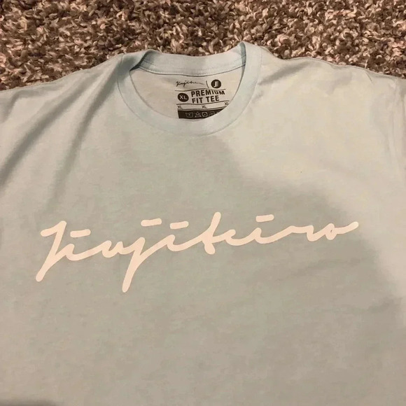 Jiujiteiro Pale Blue Sig Tee - Picture 4 of 5